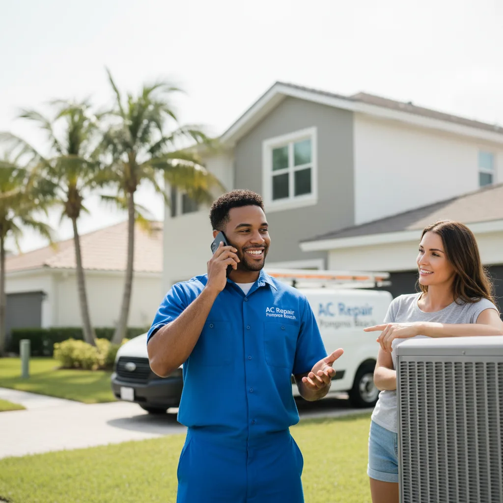 AC Repair Pompano Beach customer support in West Unity